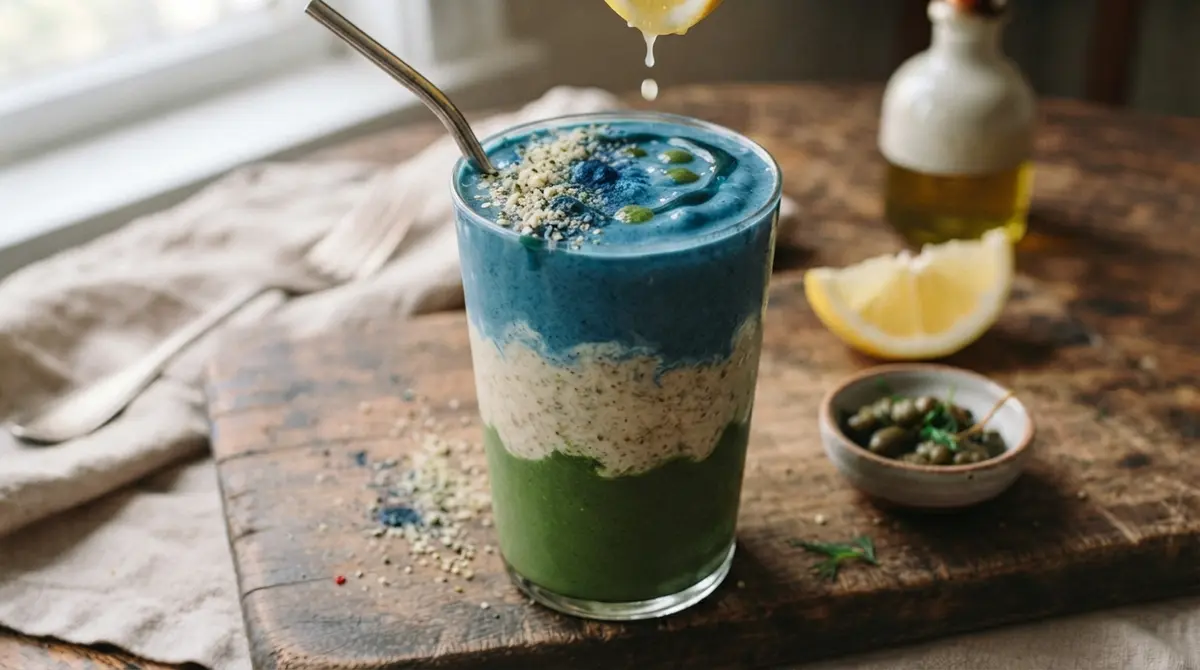 Matcha, Hemp & Blue Spirulina: The Vibrant Superfood Smoothie