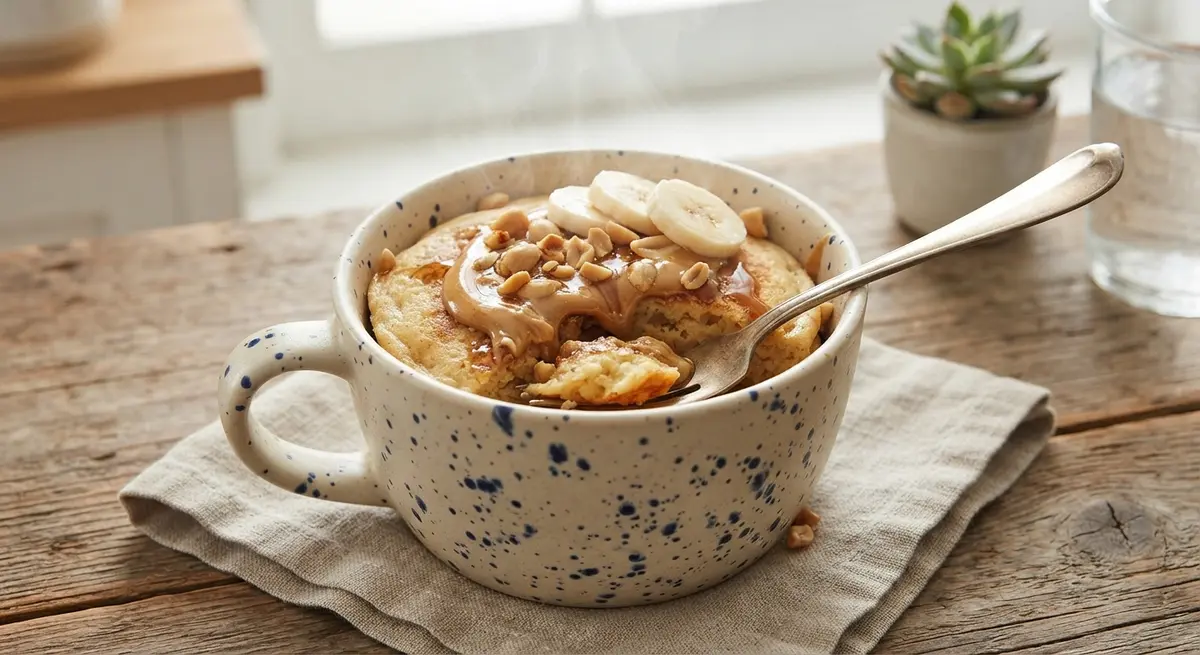 Microwave Protein Pancake in a Mug