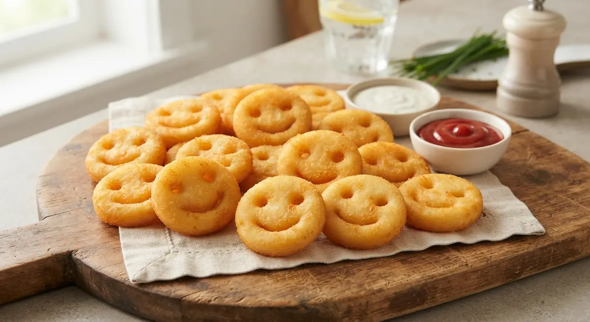 Smiley Potato Smile Patties
