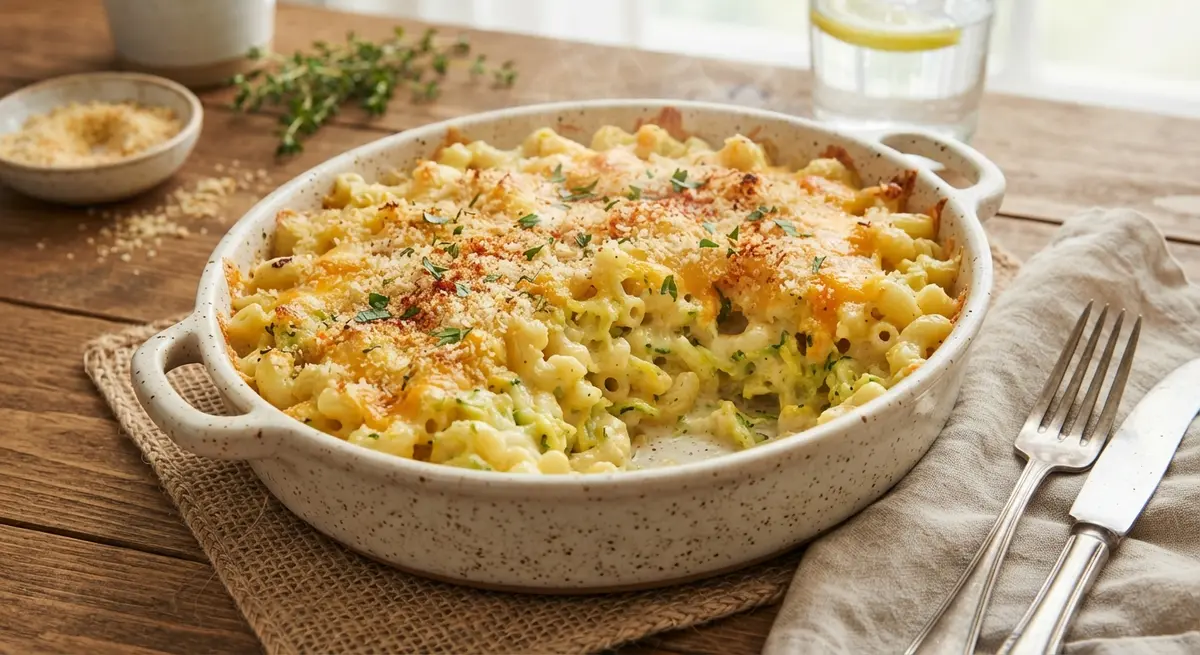 Sneaky Zucchini Mac and Cheese