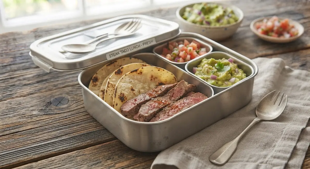 Steak Tacos with Guacamole