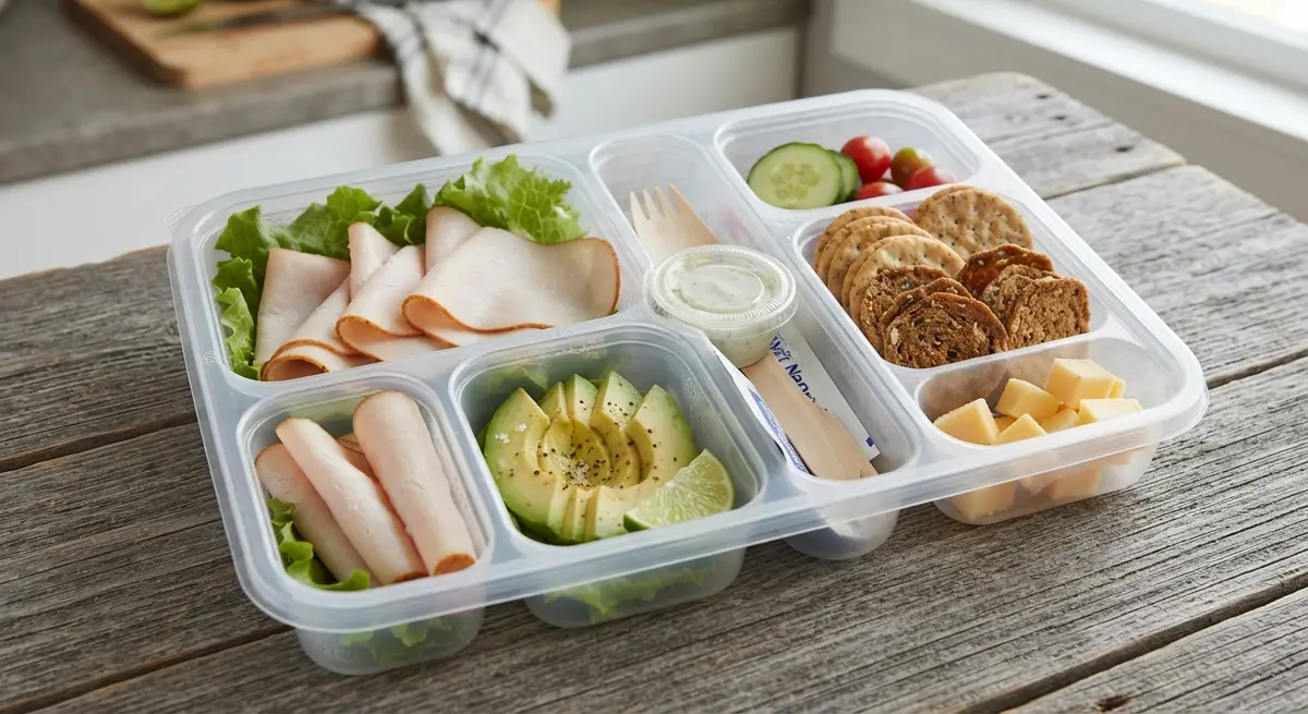 Turkey and Avocado Lunchable-Style Box